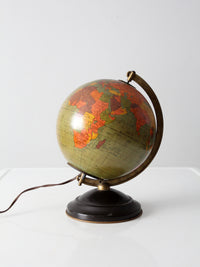 Replogle illuminated globe ca. 1949