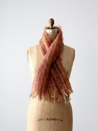 vintage Glen Cree mohair scarf
