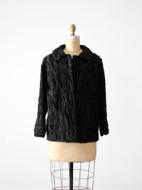 antique Persian lamb fur coat