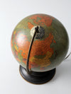 Replogle illuminated globe ca. 1949