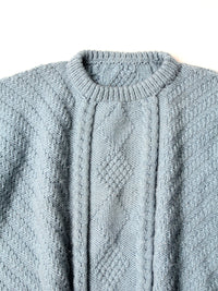 vintage 80s balloon sleeve sweater