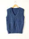 vintage mohair sweater vest