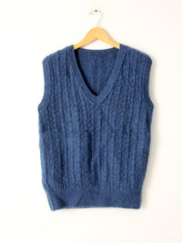 vintage mohair sweater vest