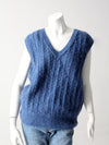 vintage mohair sweater vest