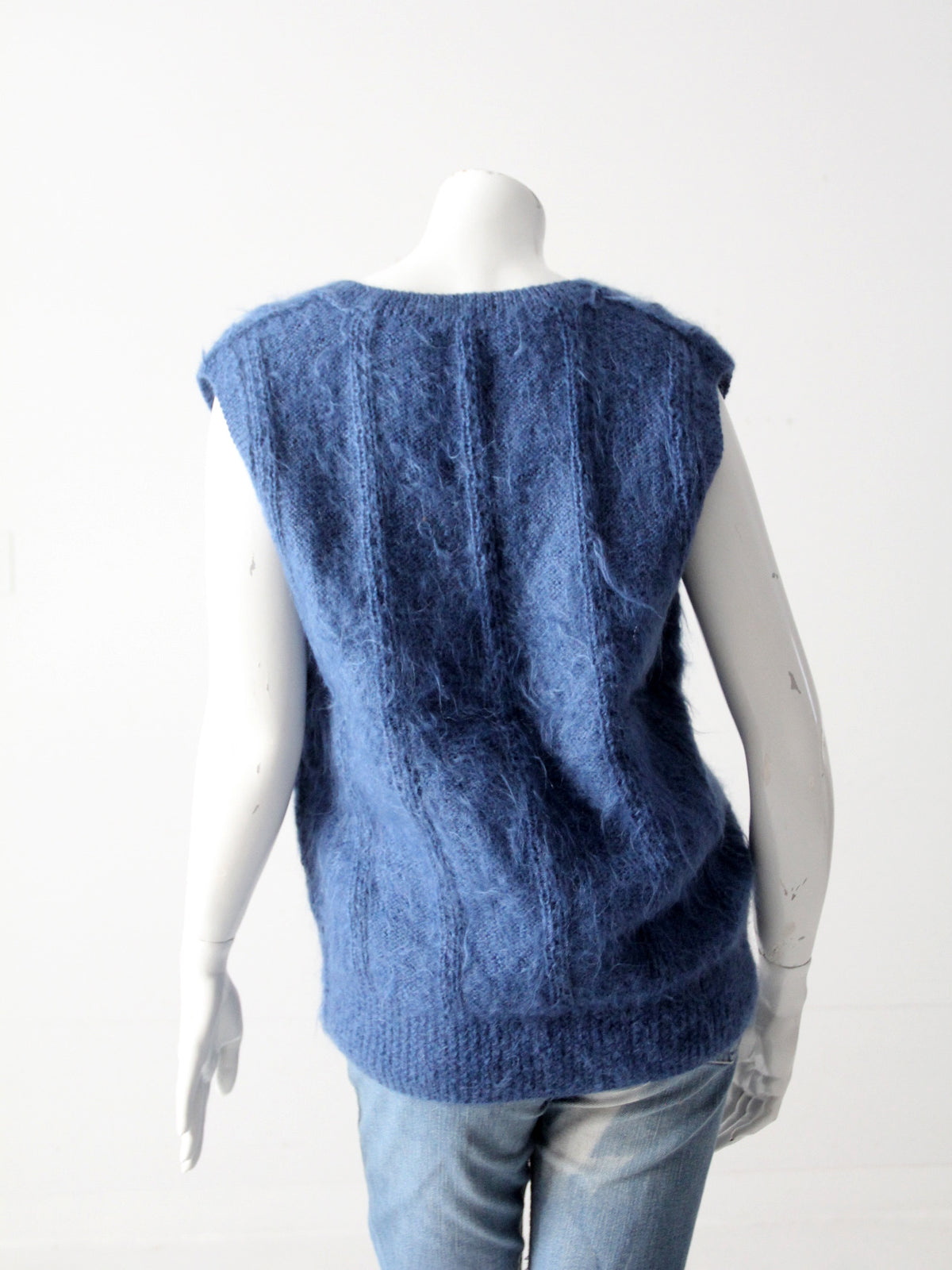 vintage mohair sweater vest