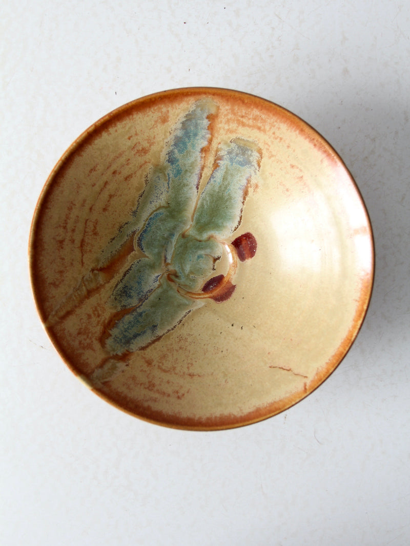 vintage studio pottery bowl