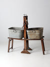 antique Belknap Bluegrass wringer washstand