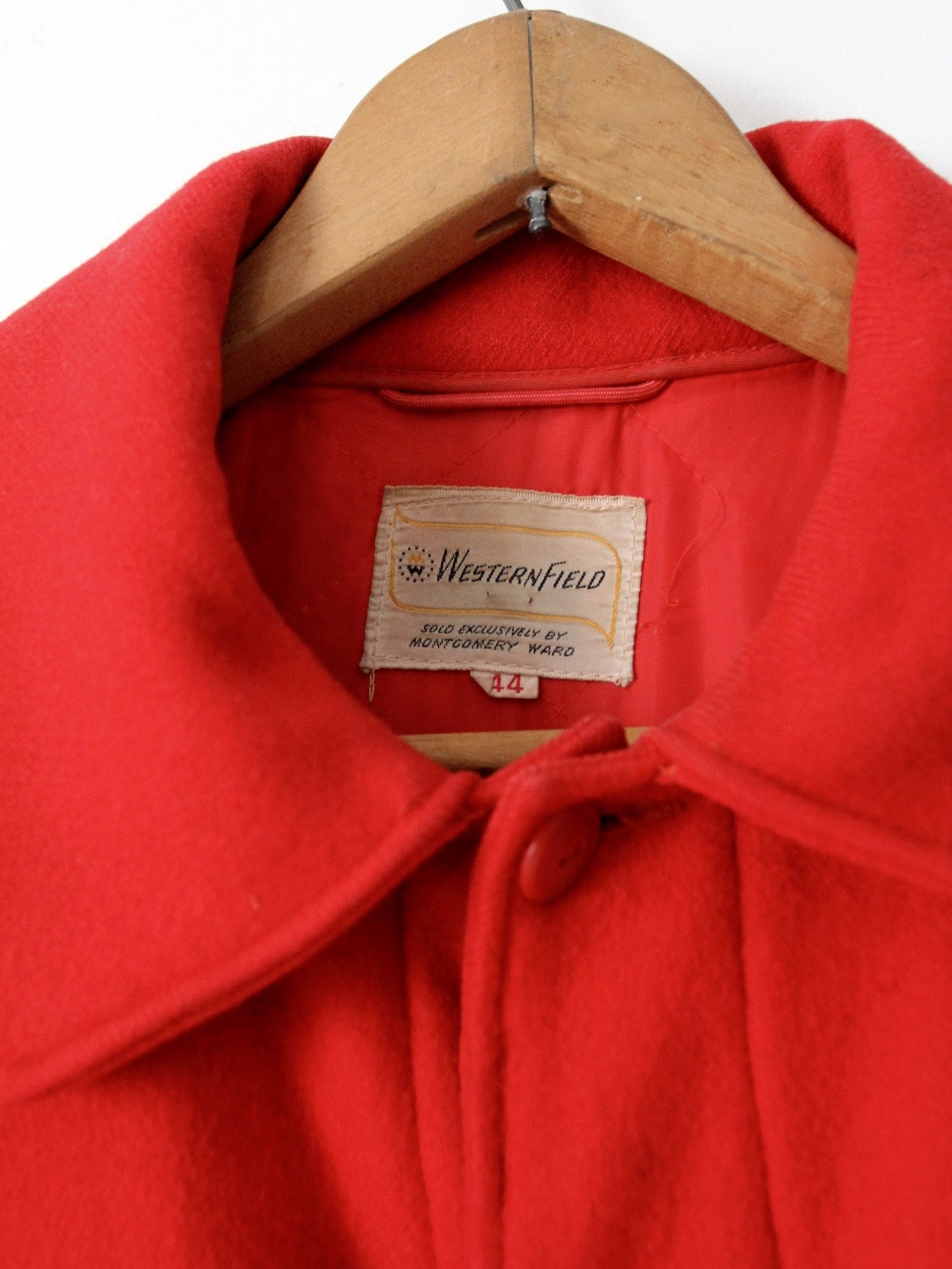 vintage 50s Western Field Montgomery Ward wool coat – 86 Vintage