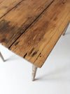 antique primitive side table