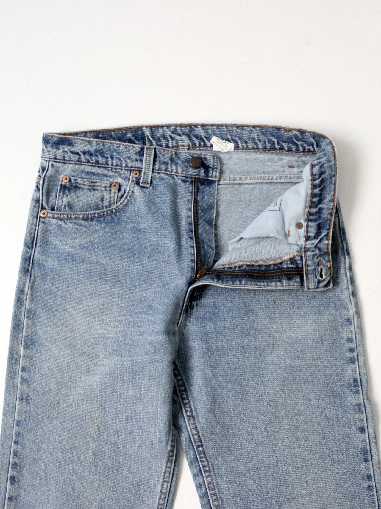 Levi’s Vintage Denim Size 29x31.5 Vintage Levi's 551ZXX Faded Blue Jeans Relaxed