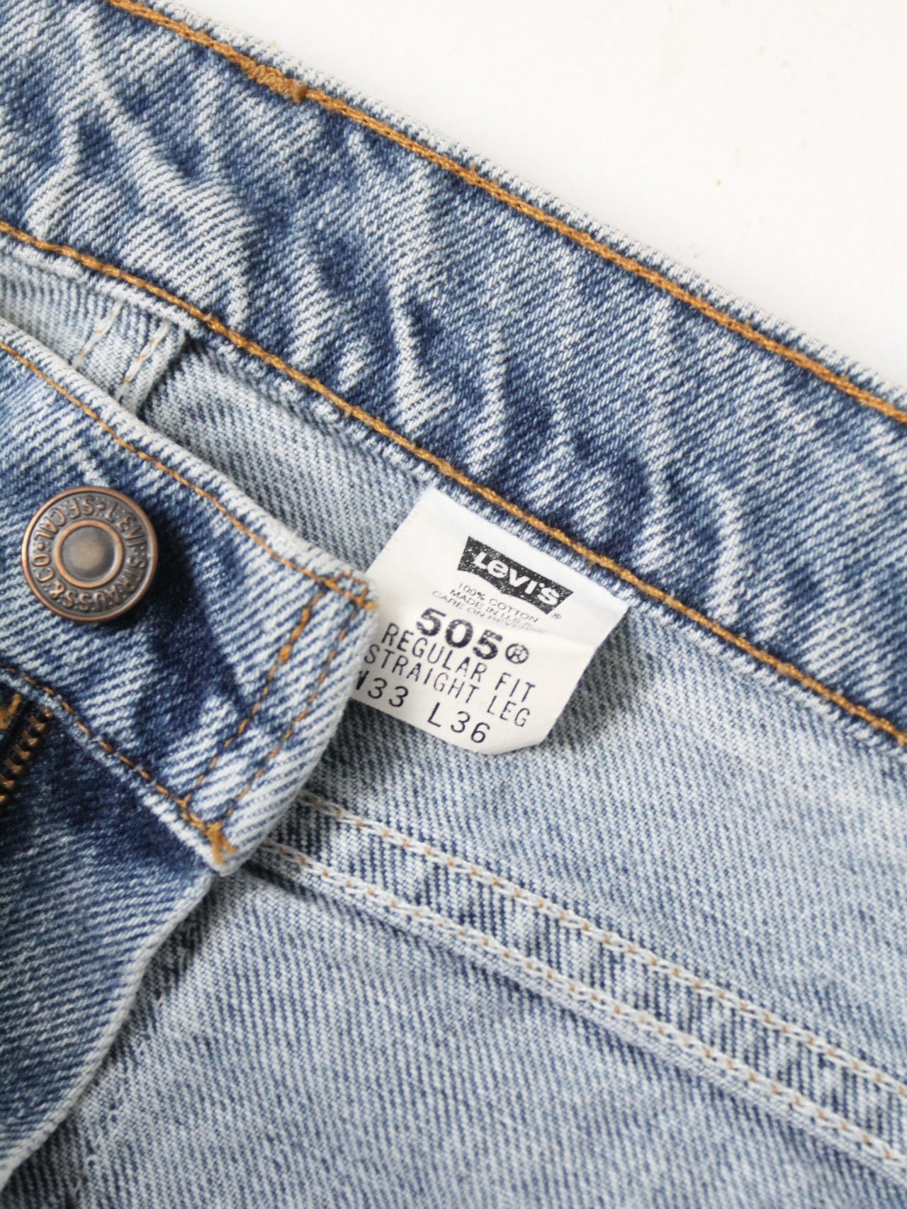 Vintage levi deals 505 jeans