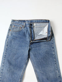 vintage Levis 505 denim jeans, 34 x 30