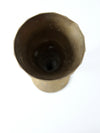 vintage decorative brass trumpet vase