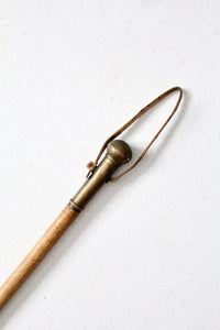 antique riding whip