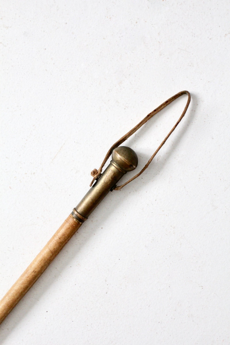 antique riding whip