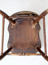 antique balloon back dining chair