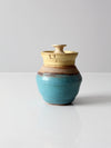 vintage studio pottery jar