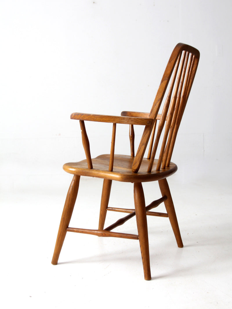 mid-century Cochrane Furniture wooden arm chair