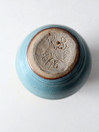 vintage studio pottery jar