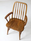 mid-century Cochrane Furniture wooden arm chair