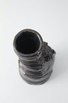 vintage coil free form pottery vase