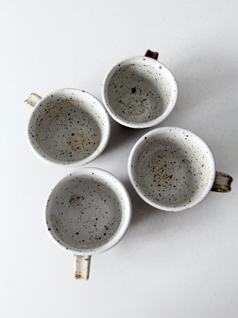 vintage Japanese studio pottery tea set