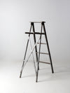 vintage wooden painters ladder