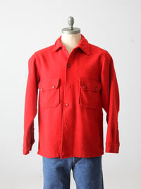 vintage Boy Scout men's wool shirt