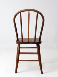 antique farmhouse spindle back chair