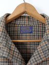 vintage 60s Pendleton plaid coat