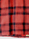 vintage plaid hunting coat