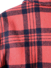 vintage plaid hunting coat