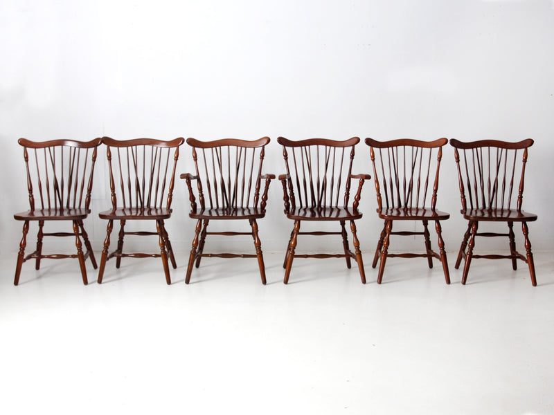 Jamestown Table Co. Windsor dining chairs set of 6