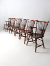 Jamestown Table Co. Windsor dining chairs set of 6