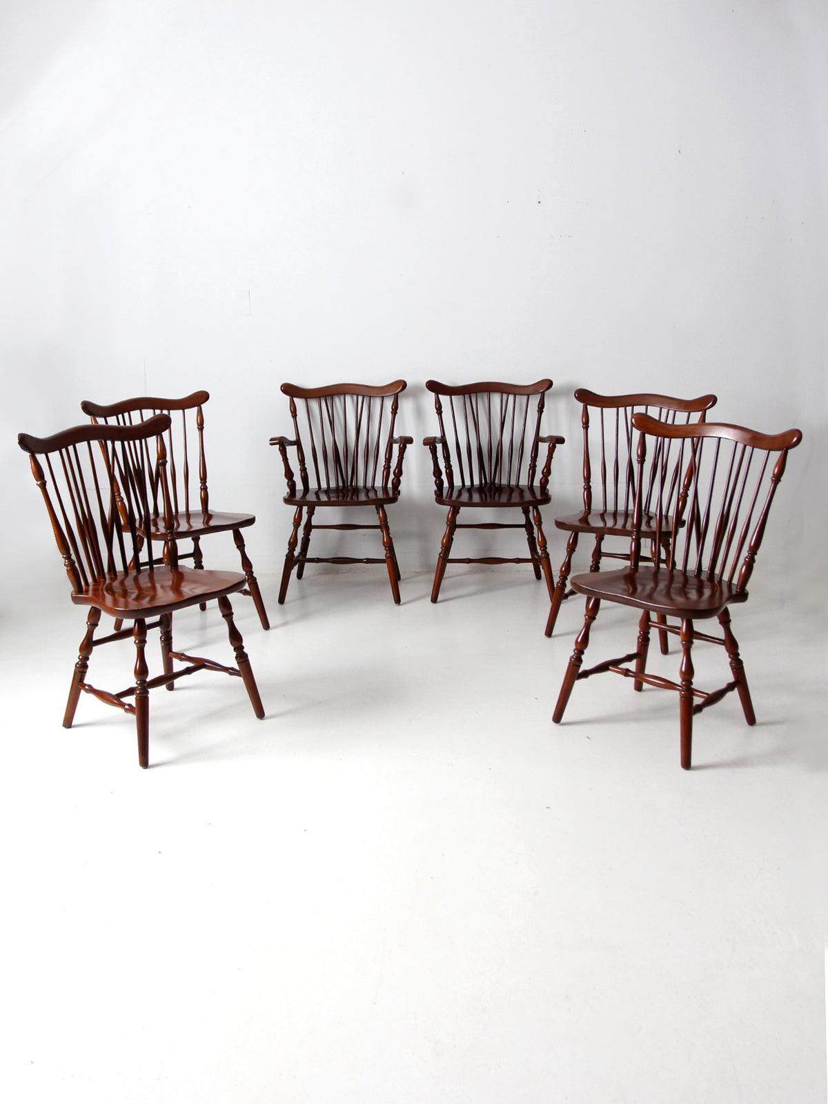 Jamestown Table Co. Windsor dining chairs set of 6