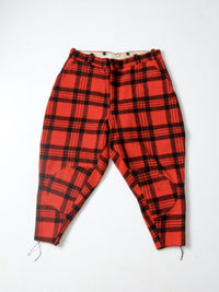 vintage wool hunting pants