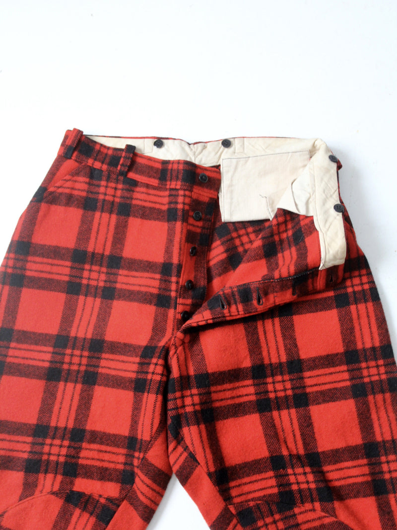 vintage wool hunting pants