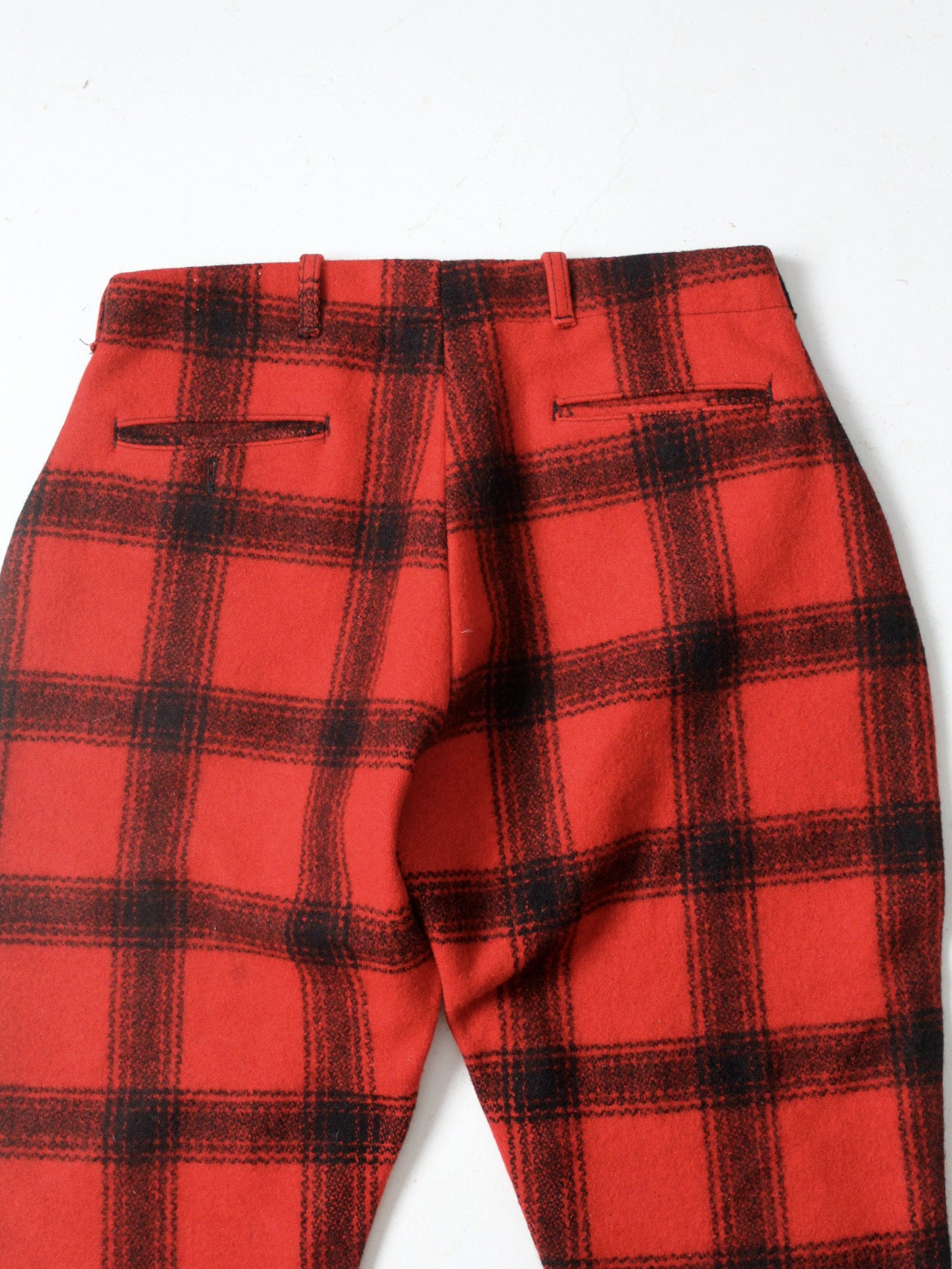 極太◎ 50s~ Vintage Wide Wool Hunting Pants vintage Western Field wool hunting pants – 86 Vintage