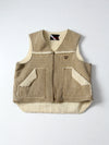 vintage 70s Wiman American Seeds vest