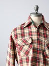 vintage 70s plaid shirt