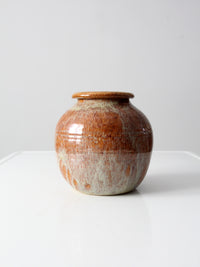 vintage pottery vase circa 1985