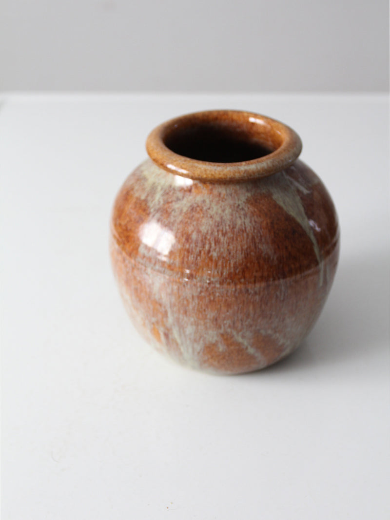 vintage pottery vase circa 1985