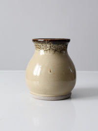 vintage studio pottery vase