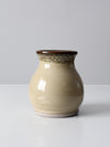 vintage studio pottery vase