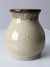 vintage studio pottery vase