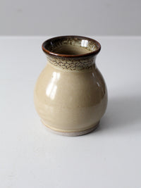 vintage studio pottery vase