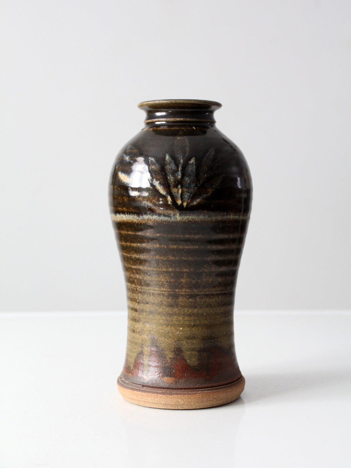 vintage studio pottery vase