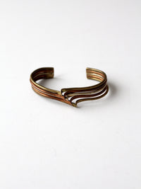 vintage 70s mixed metal jewelry set