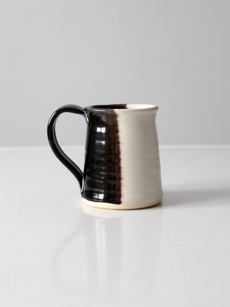 vintage studio pottery mug