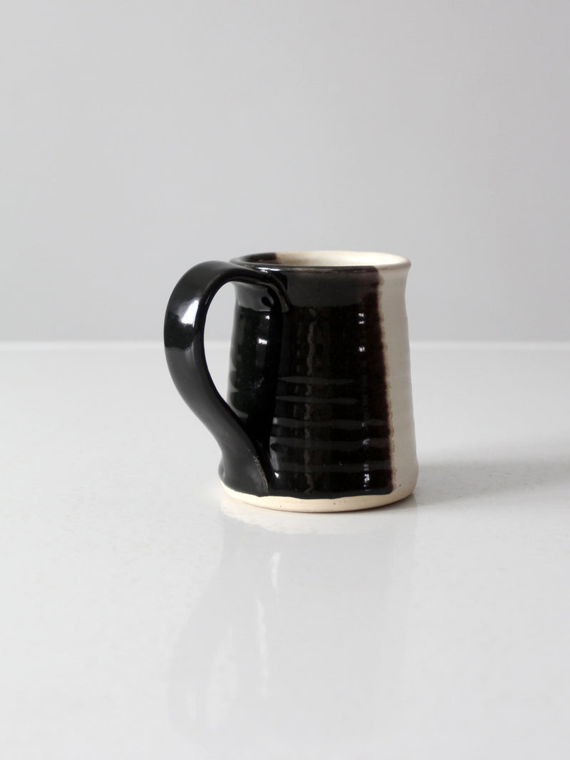 vintage studio pottery mug